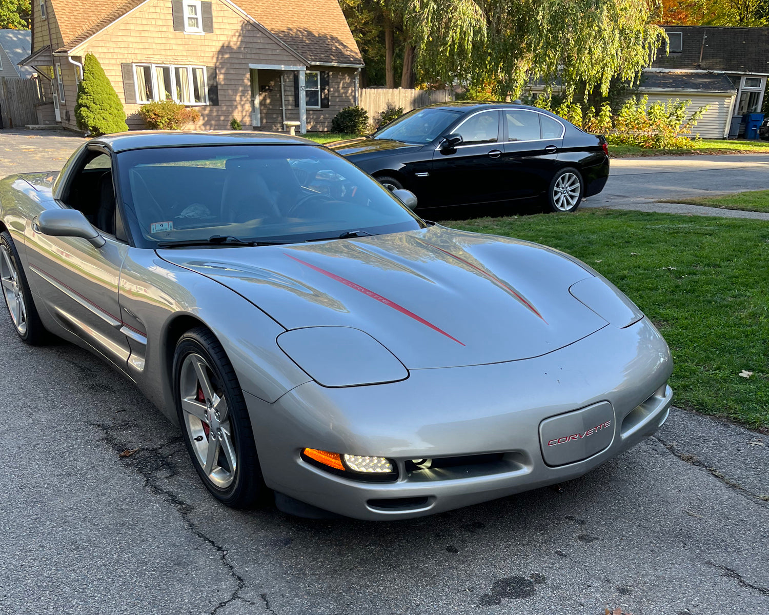 1998.Corvette   Installed DRL/Laser Sequential Front Turn Signal Light Assembly