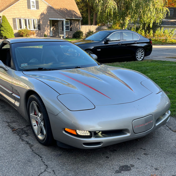 1998.Corvette   Installed DRL/Laser Sequential Front Turn Signal Light Assembly