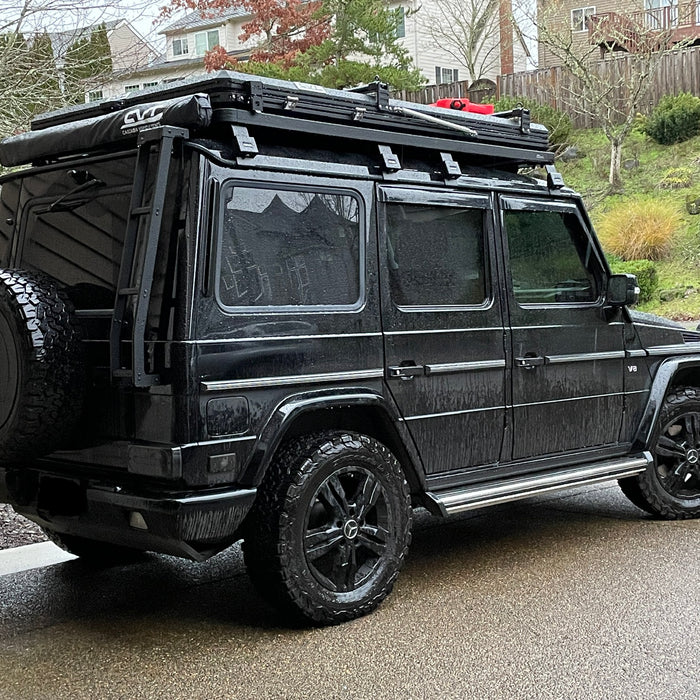 2009 MB G550  Installed Gloss Black Rear Tail Light Cover Lenses