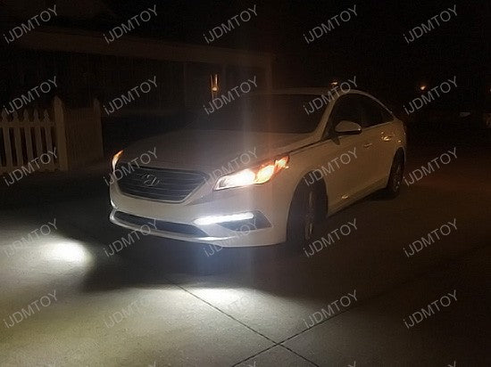 How To Upgrade Hyundai Sonata Trims With LED DRLs