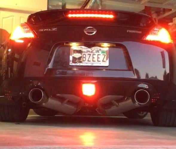 Nissan 370Z NISMO Installed LED Rear Fog Light Kit