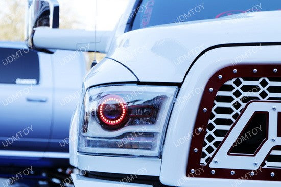 Retrofit Your Dodge RAM with RGB LED Halo Rings