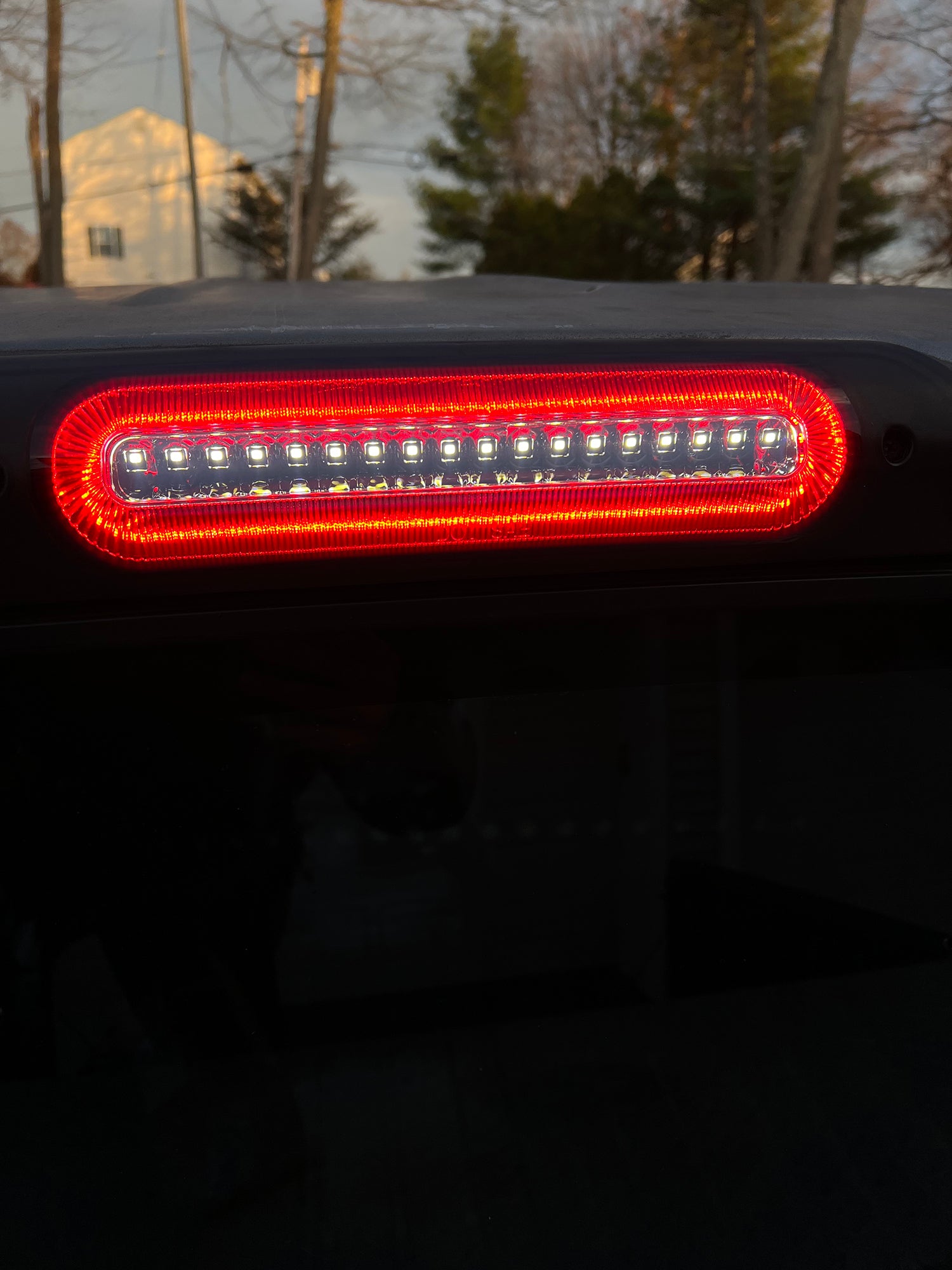 2006 dodge ram 2500 Installed Smoked Strobe LED High Mount 3rd Brake Light