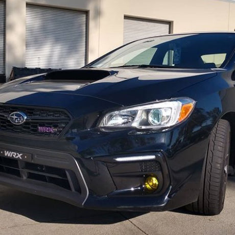 2018 Subaru WRX  Installed White/Amber Switchback Sequential Flash LED Daytime Running Lights