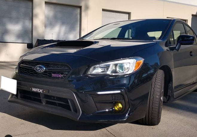 2018 Subaru WRX  Installed White/Amber Switchback Sequential Flash LED Daytime Running Lights