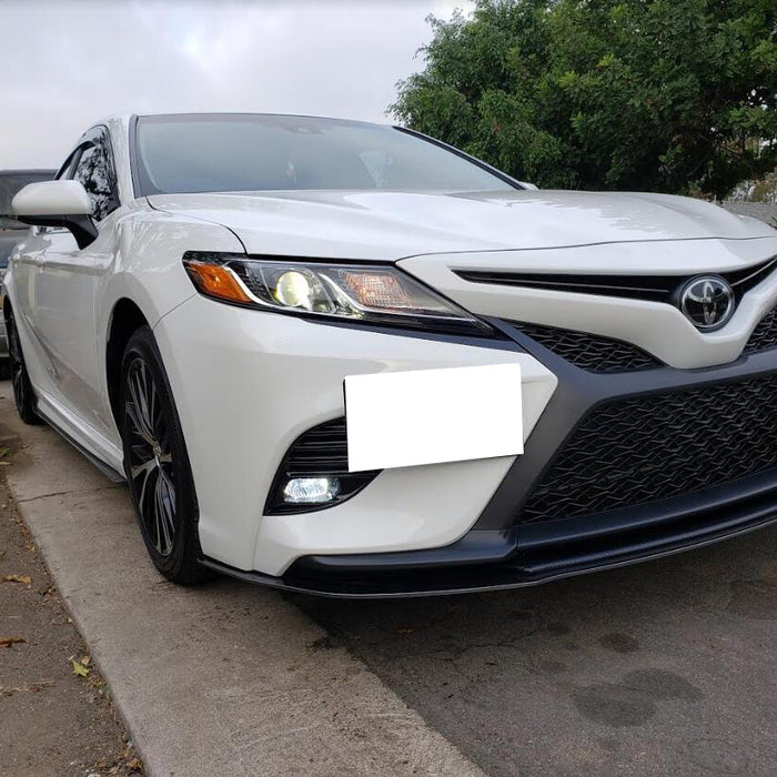 2018 Toyota Camry SE Installed JDM Style OEM-Spec 15W LED Fog Light Kit