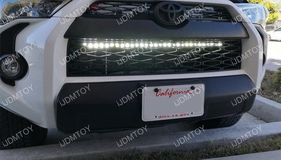 Mount an LED Light Bar Behind the Grille of Your Toyota 4Runner 