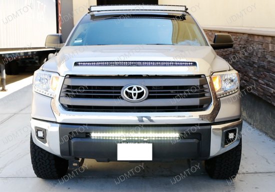 Slim LED Lightbars Offer The Best Lighting Option on Tundras