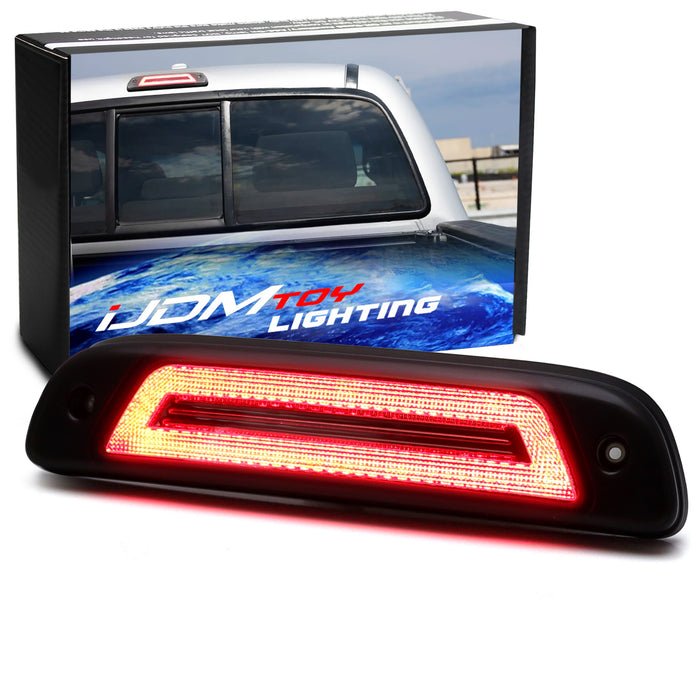 Smoked Lens Full LED 3rd Brake Light Kit For Toyota 95-15 Tacoma, 16-23 2Dr Cab