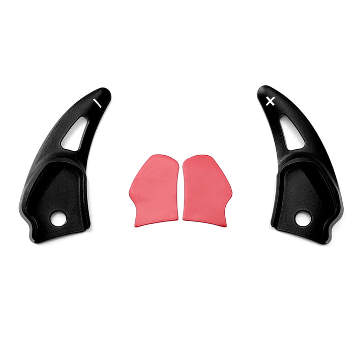 Black Larger Aluminum Paddle Shifters For Challenger Charger Durango SRT/Hellcat