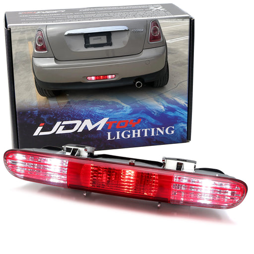 OEM-Spec Red/Clear Lens Full LED Center Rear Fog Light For MINI R56 R57 R58 R59