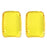 Yellow LED Pod Fog Light Shield Covers For Ford 21+ F150 Raptor, Bronco Raptor