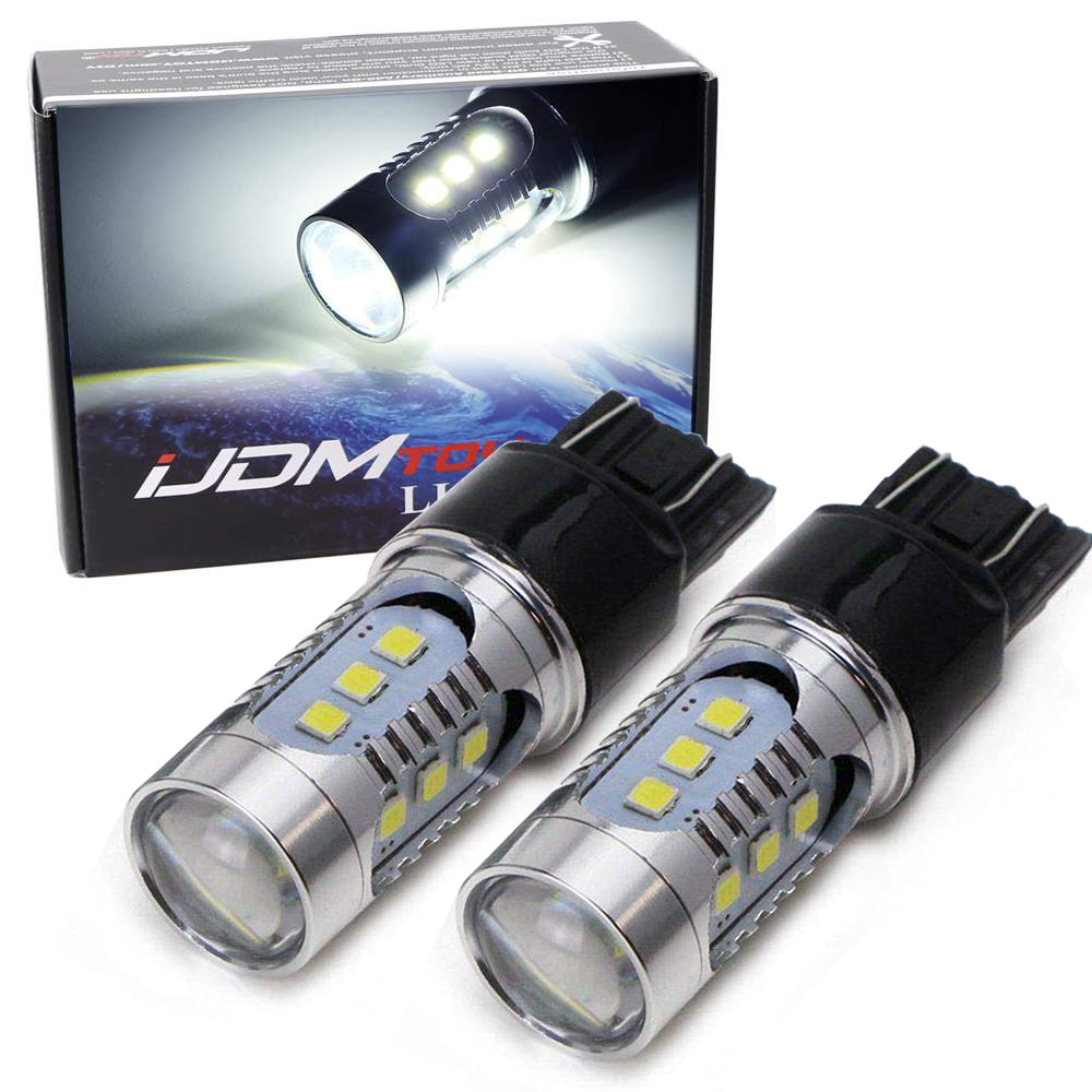 Xenon White 7443 T20 LED Replacement Bulbs, Replace 7440 7443 7441 7444 992 W21W