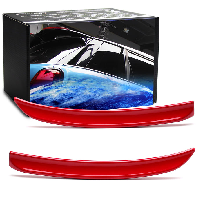 Gloss Red Add-On Roof Spoiler Lips For MINI Cooper F55 F56 F54 JCW Style Spoiler