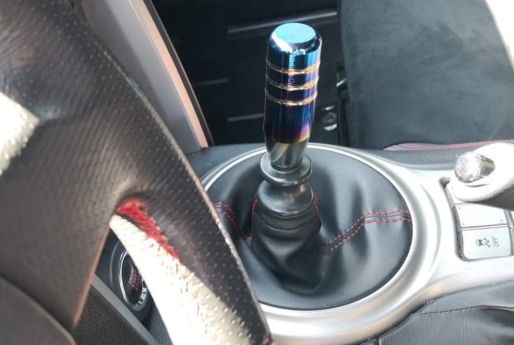 JDM Neo Chrome Manual or Auto Shift Knob For Honda Acura Mazda Scion Nissan etc