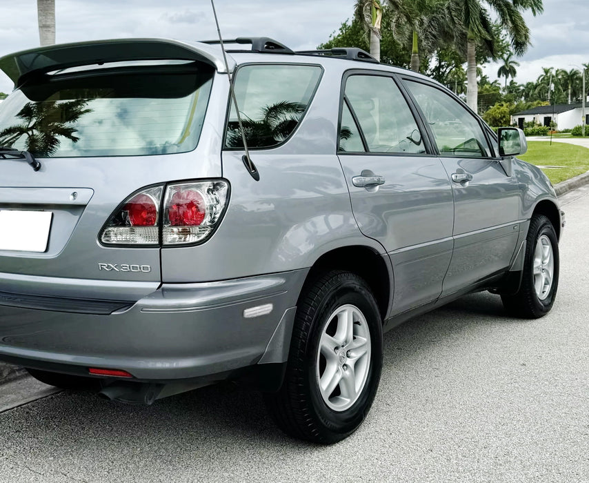 Clear Lens All White Full LED Front/Rear Side Markers For Lexus 1999-2003 RX300