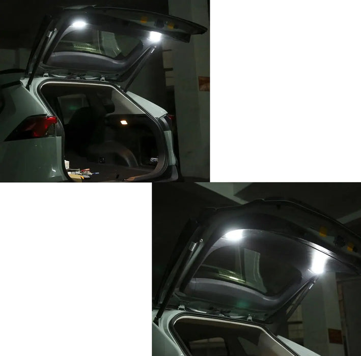 White Full LED Trunk Cargo Liftgate Upper Dome Lights For Grand Cherokee Durango