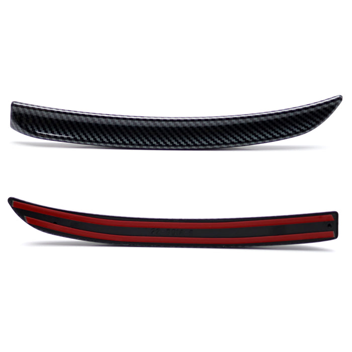 "Carbon Fiber" Pattern Roof Spoiler Lips For MINI F55 F56 F54 JCW Style Spoiler