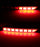 Red Lens Full LED Rear Bumper Reflectors For Chevy 2021-up Suburban/Tahoe Yukon