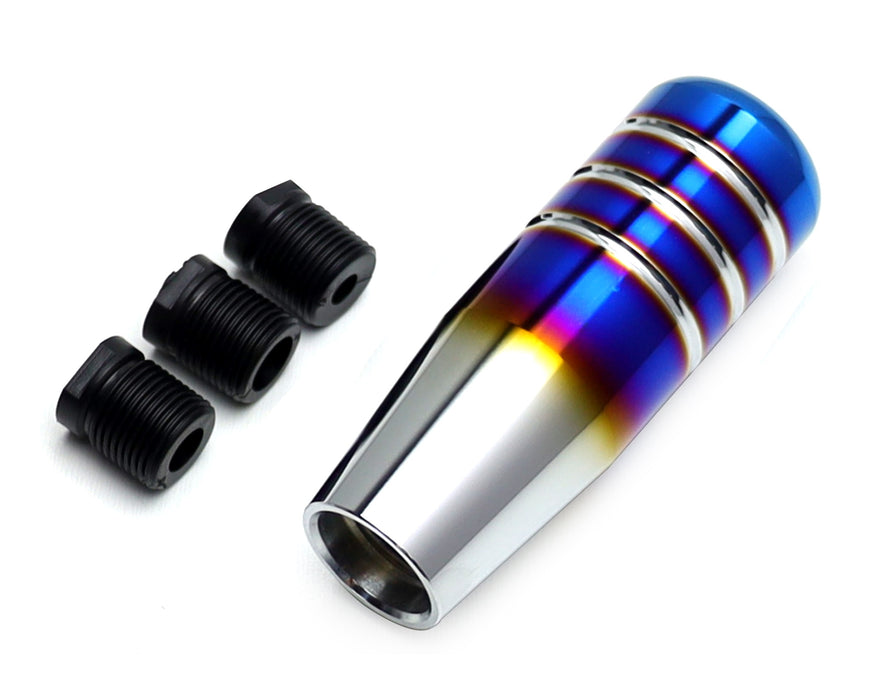 JDM Neo Chrome Manual or Auto Shift Knob For Honda Acura Mazda Scion Nissan etc