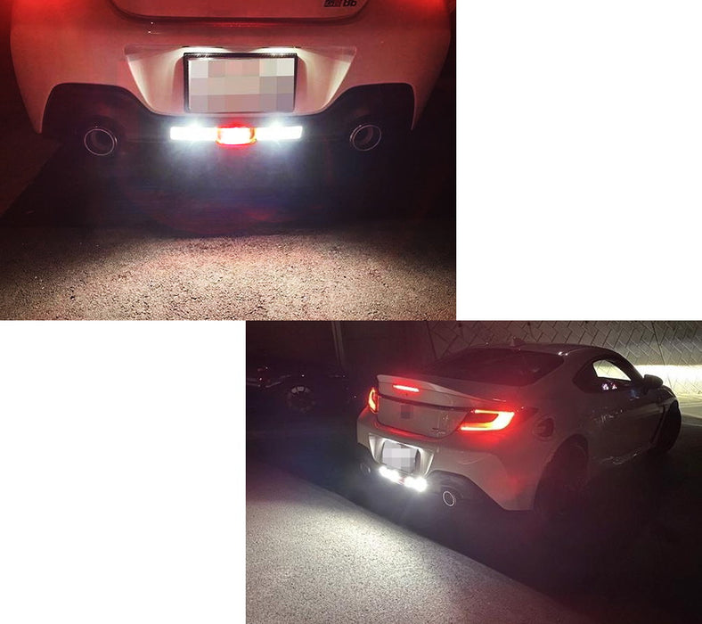 JDM Style Full LED Rear Fog, Backup Light Conversion For Subaru BRZ Toyota GR 86