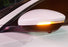 Clear Sequential Blink Full LED Strip Side Mirror Lights For 18-22 Honda Accord