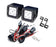 A-Pillar LED Pod Light Kit w/ Mounting Bracket, Relay For Ford 21+ F150, Raptor