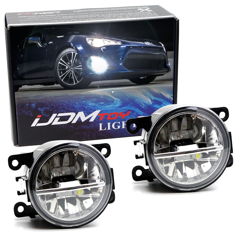 10W High Power LED Driving Fog Light For Acura Honda Nissan Infiniti Subaru Ford