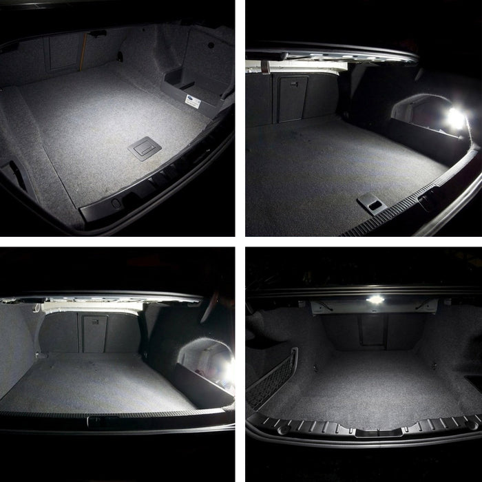 2W Super Bright White Full LED Trunk Cargo Area Light w/ Switch For Toyota Lexus