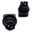 Black OE-Spec W21/5W Headlight DRL Light Sockets For Skoda Citigo Seat Mii, Lada