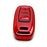 Red w/Carbon TPU Key Fob Protective Case For Audi A3 A4 A5 A6 A7 A8 Q3 Q5 Q7 TT