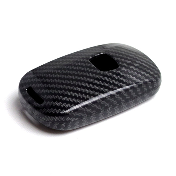 Black "Carbon Fiber" Key Shell For Honda 22/23-up Accord Civic CRV Oval Key Fob