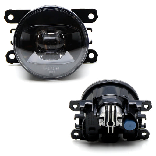 18W High Power 6-LED Fog Light Lamps w/ Halo Rings Fit Acura Honda Ford Subaru..