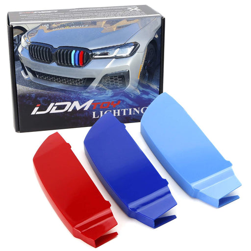 ///M-Colored Grille Insert Trims For 2021-up BMW G30/G31 5 Series w/8-Beam Grill