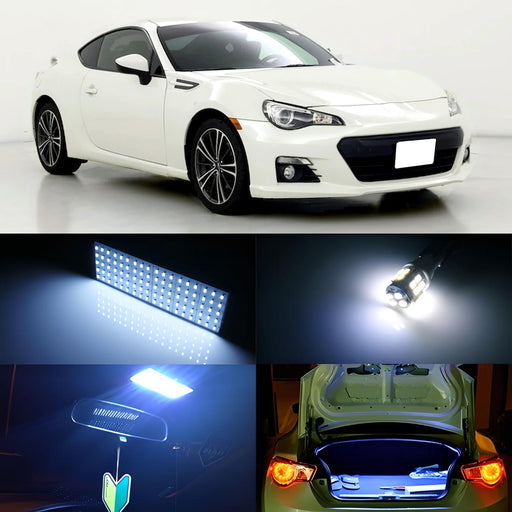 The Brightest Exact Fit 110-LED Interior Light Package For Scion FR-S Subaru BRZ