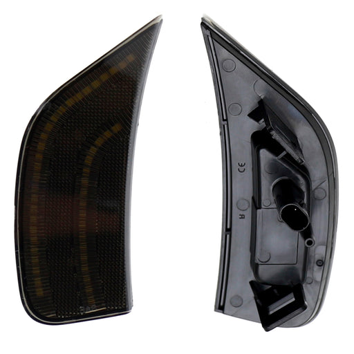 Smoked Lens Amber Double-Stripe LED Side Markers For 21+ Suburban/Yukon/Escalade