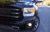 Clear Lens Yellow LED Fog Lights w/Bezel Cover, Wires For 14-15 GMC Sierra 1500