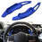 Blue Larger Steering Wheel Paddle Shifter Extensions For Subaru BRZ Impreza WRX