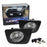 Clear Lens Fog Lamp Kit w/White LED Replacement Bulbs For Toyota 2006-09 4Runner