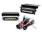 Modular Bumper Mount 6" Mini-SR LED Light Bars w/ Relay Brackets For Ford Bronco