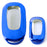 Blue Front & Back Full Coverage TPU Key Fob Case For 2022-up Honda Accord Civic