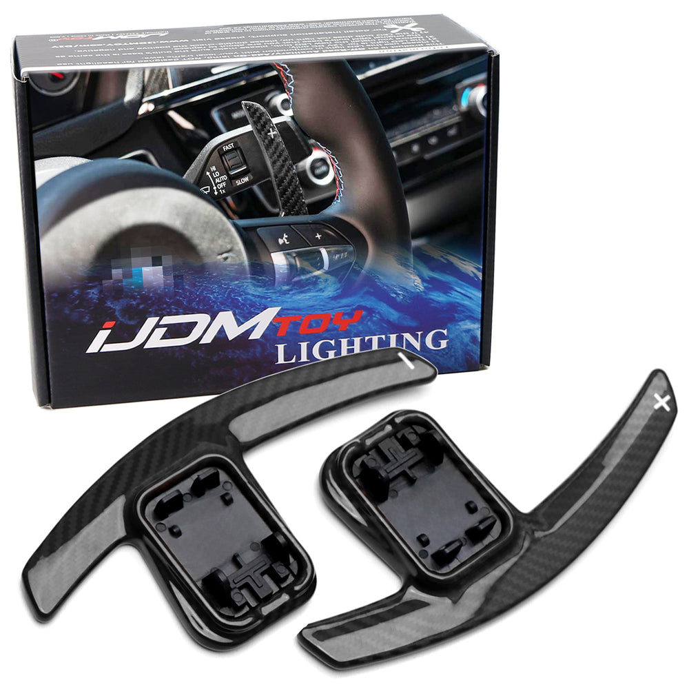 Black M Performance Style Carbon Fiber Paddle Shifter For BMW G20 3 series