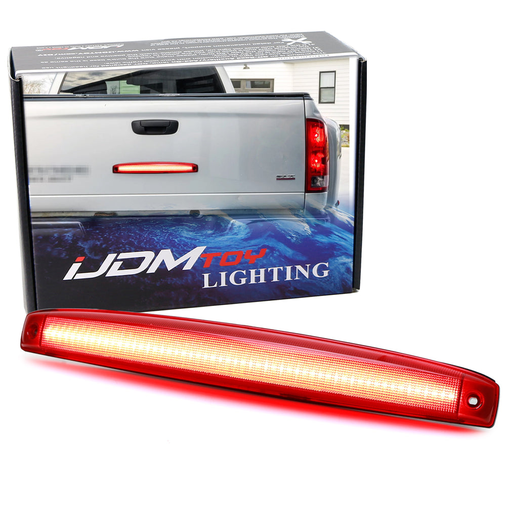 Red Lens Full LED Rear Tailgate ID Lightbar For 2003-06 Dodge RAM 2500 3500 DRW