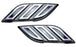 White/Amber Sequential LED Fender Grille Side Marker Light For 17-20 Ford Raptor