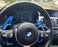 Blue Steering Wheel Paddle Shifter Extension Cover For BMW 2 3 4 X1 X4 X5 X6