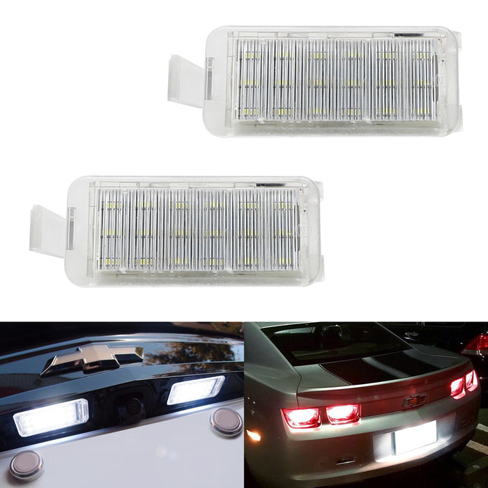 OE-Fit 3W Full LED License Plate Light Kit For 2010-13 Pre-LCI Gen5 Chevy Camaro