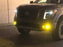 Yellow Clover Leaf LED Fog Light Kit w/OE Bezels, Relay For 2017-19 Nissan Titan