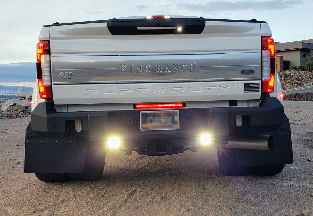 Smoked Lens Full LED Strip Rear Tailgate ID Lightbar For Ford 2009-16 F350 F450