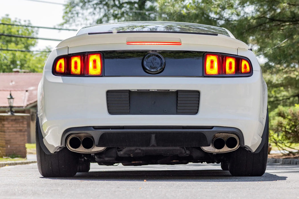 Dark Red Lens Full LED Trunk Lid/Spoiler Third Brake Light For 2010-2014 Mustang