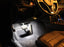 4pc Universal Fit White LED Interior Ambient Lighting Kit For Under Dashboard